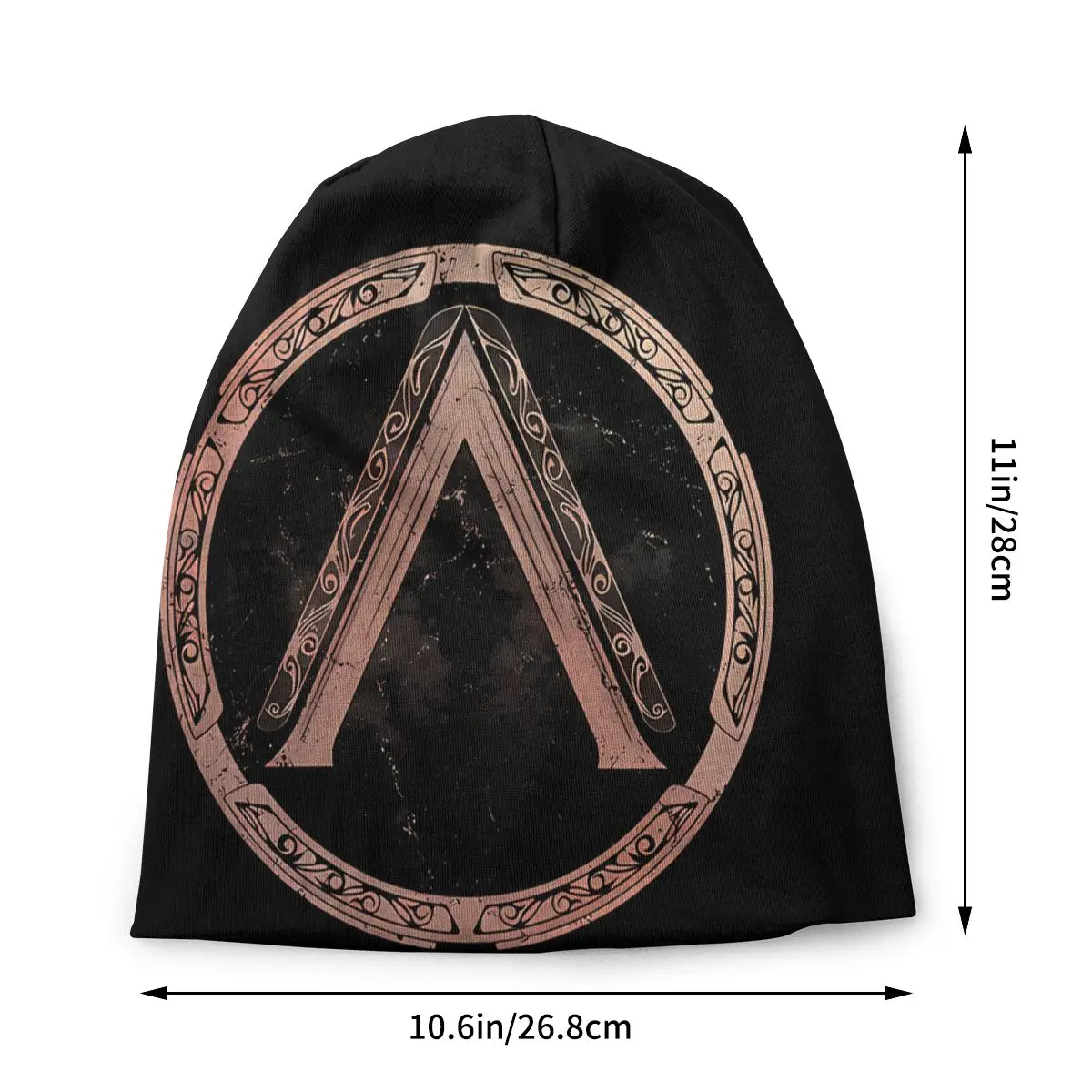 Spartan Cartoon Thin Skullies Beanies Caps Lambda Shield Hat Sport Sports Bonnet Hats for Men Women