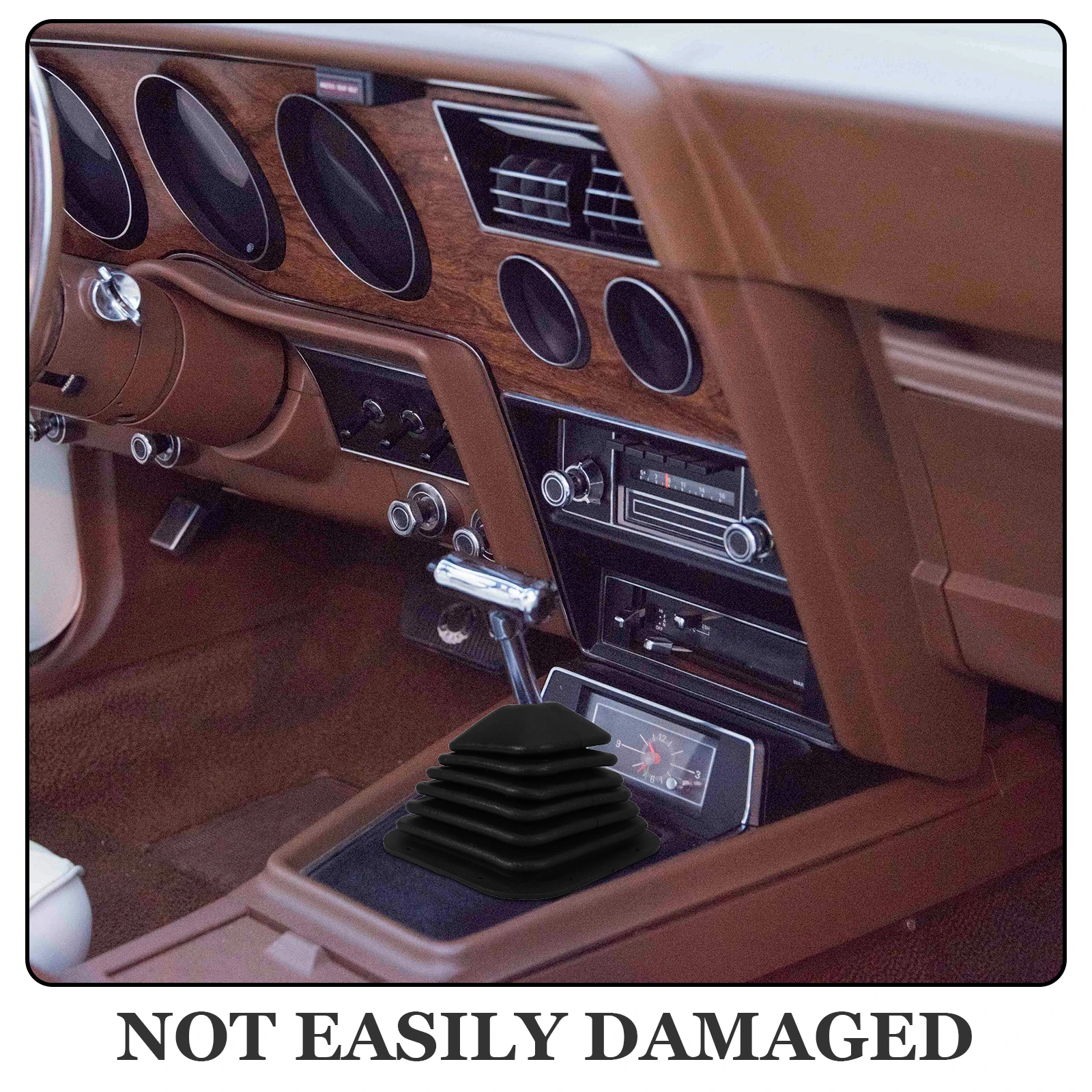 

Steering Gear Lever Shift Protector Boot Car Accessories Rubber Dust Proof Compatible Transmission Shift Boot Cover For