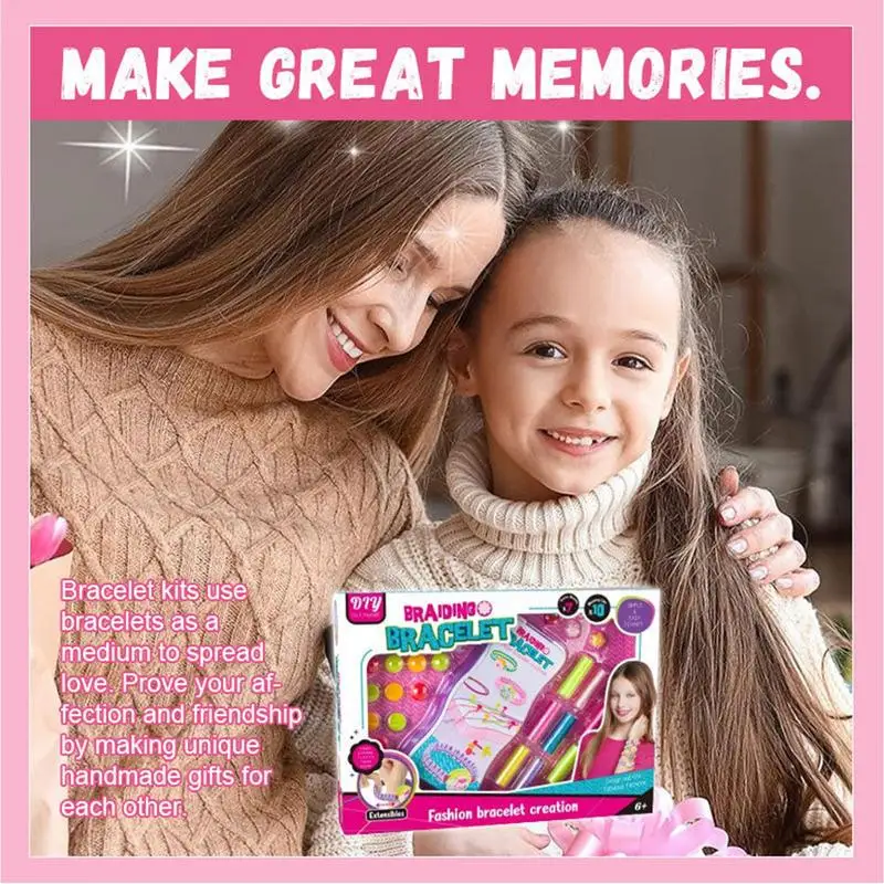 Bracelets Braiding Set Friendship Bracelet Maker For Girls GirlsFriendship Braider And Bracelet Maker For Children Kids Girls