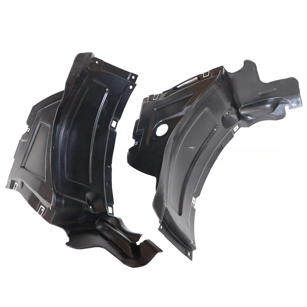 For Audi A6 S6 C7 2015-2018 Front Fender Liners Splash Shield Guard A Pair Replacement 4G0853887J 4G0853888J