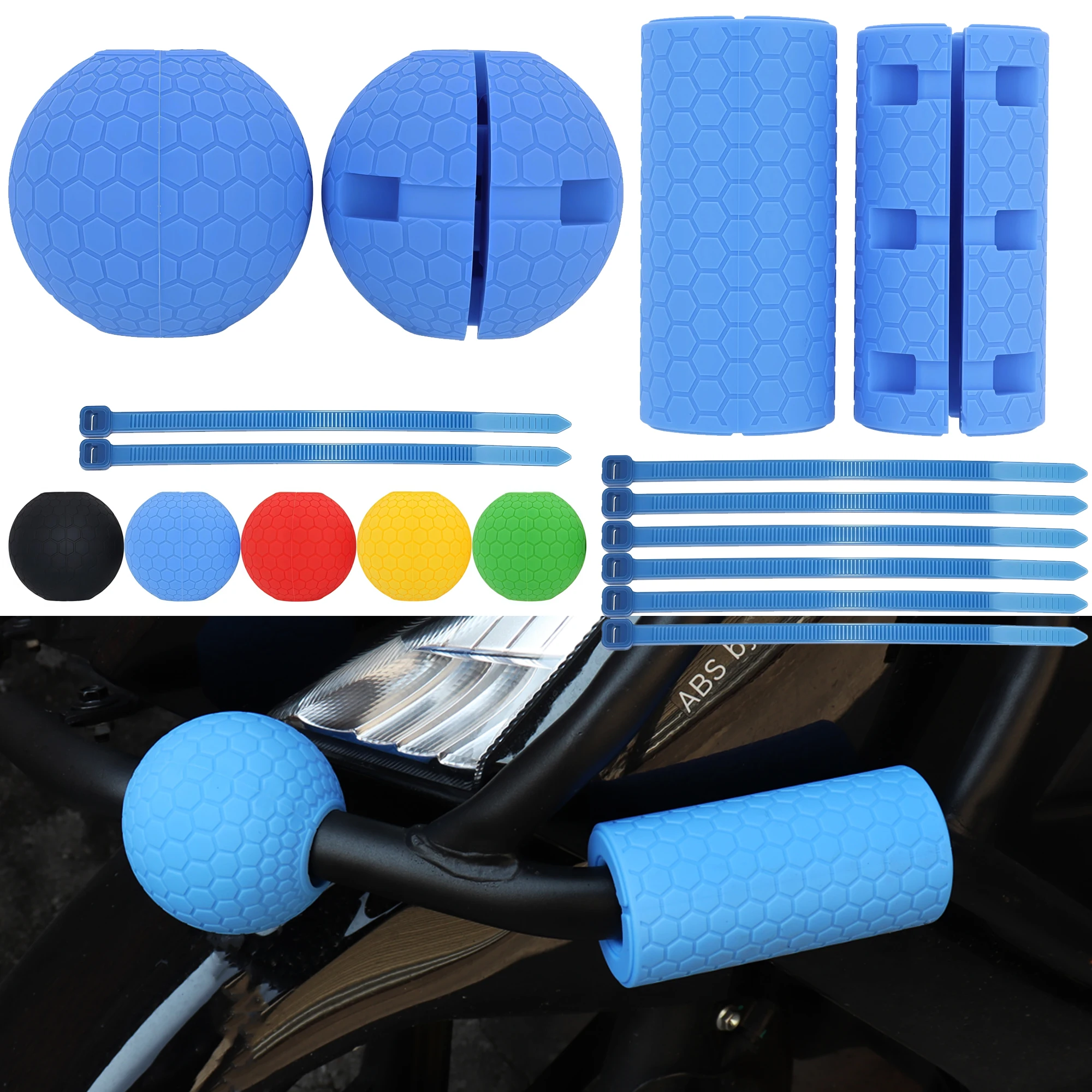 For Suzuki V-Strom 650 1000 1050 1050XT 1050DE 800DE 800SE 650XT SV-7GX SX250 Adventure Frame Slider Crash Protector Accessories