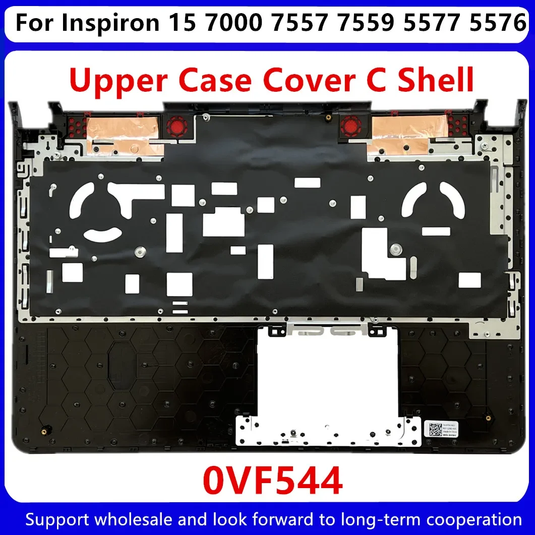 Tampa da base inferior para dell inspiron 15, 7000, 7557, 7559, 5577, 5576, 0t9x28, 08fgmw/porta, tampa hdd 0cjfxg