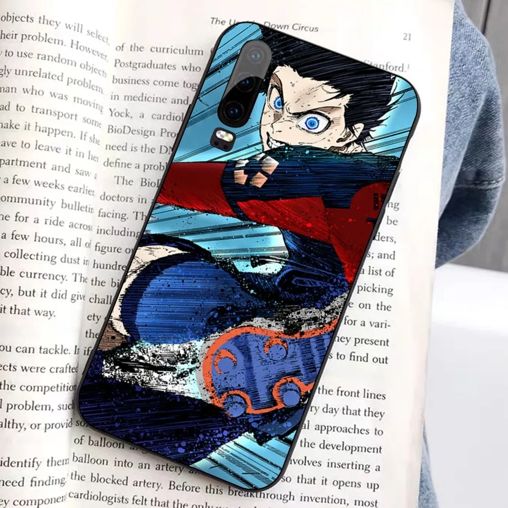 Japanese Cartoon B-BLUE L-LOCK Phone Case For Huawei Honor 10 lite 9 20 7A 9X 30 50 60 70 pro plus Soft Silicone Cover