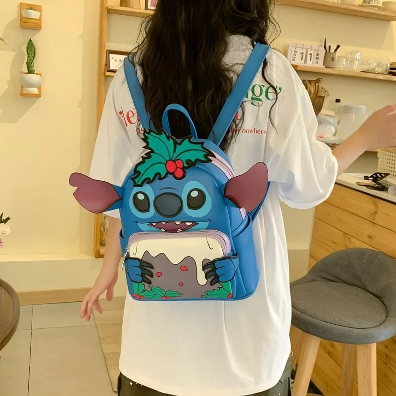 Pluszowa zabawka Disney Shi Diqi "Lilo Pelekai i Shi Diqi", urocza pluszowa lalka z kreskówki, plecak, torba, prezent urodzinowy dla dzieci.