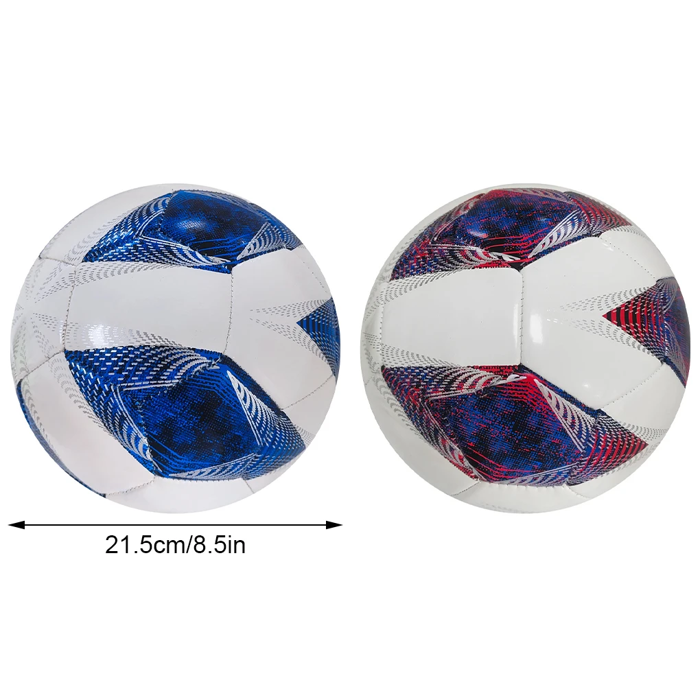 PVC Cover Soft Professional Training Football Soccer Balls Official Size 5 Outdoor Match Game Football Training