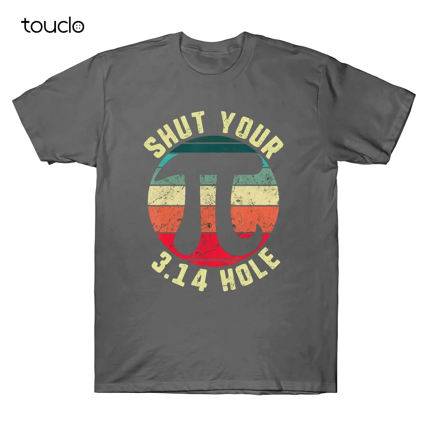 Pi Day Shut Your Pie Hole Math Teacher 3.14 Symbol Geek Men'S T-Shirt Black Navy Green T Shirt Fashion Tshirt Summer Streetwear