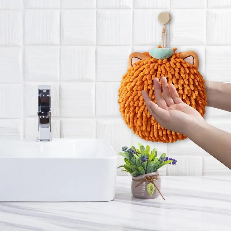 Hand Towel For Kitchen Quick-Drying Kitchen Ball Hand Towel Dry Your Hand Instantly Cute Fingertip Bath Towels For Kids For