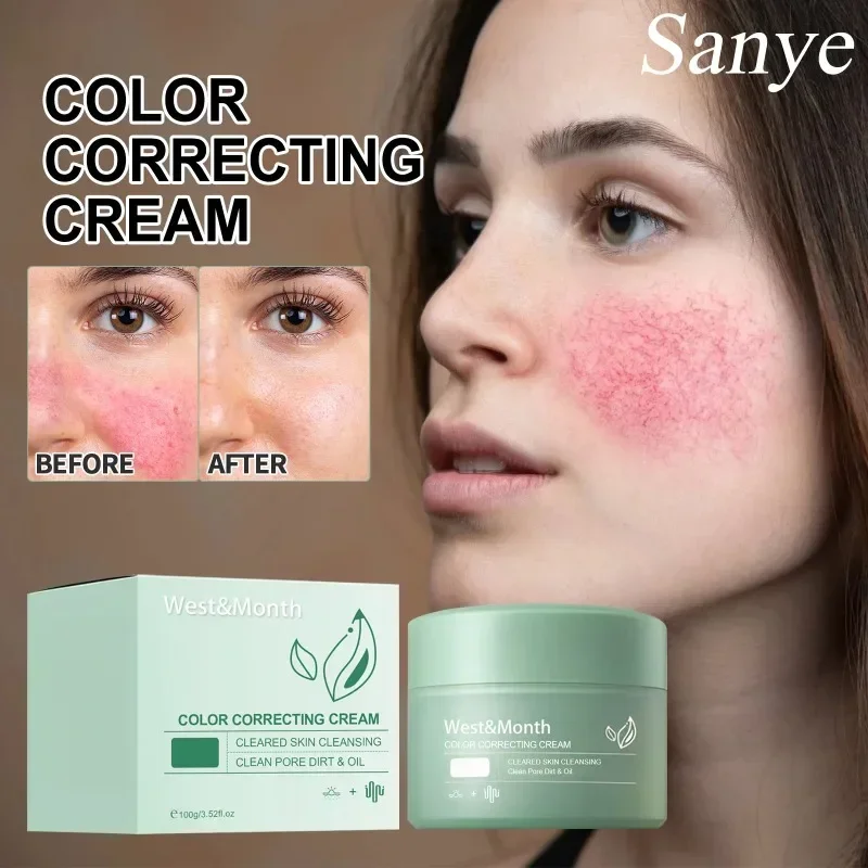 Improve Redness Moisturizing Cream Fade Acne Spots Whitening Cream Skin Tone Corrector Post Sun Repair Lotion Facial Skin Care