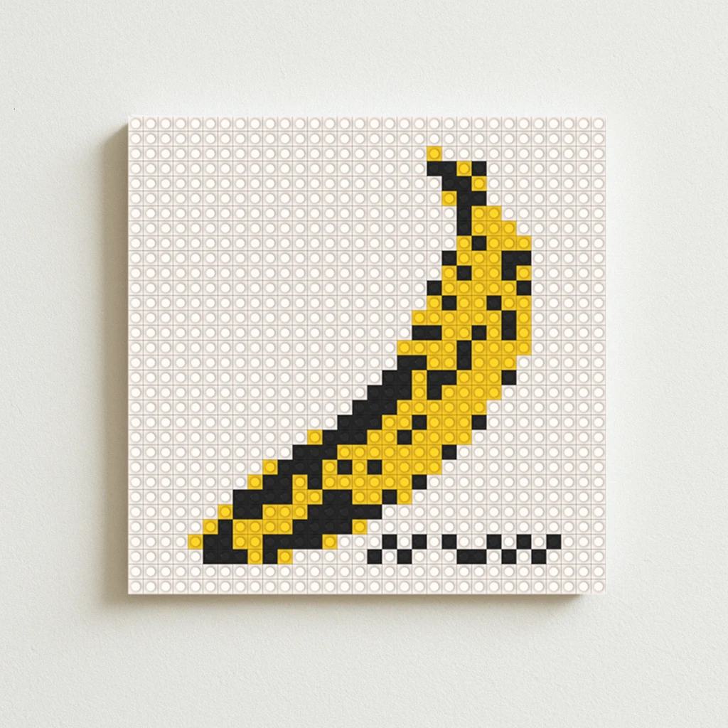 

Rock Band The V-Velvet U-Underground Album Cover DIY Pixel Mosaic Brick Art Poster Rock Music Decor Building Blocks Painting