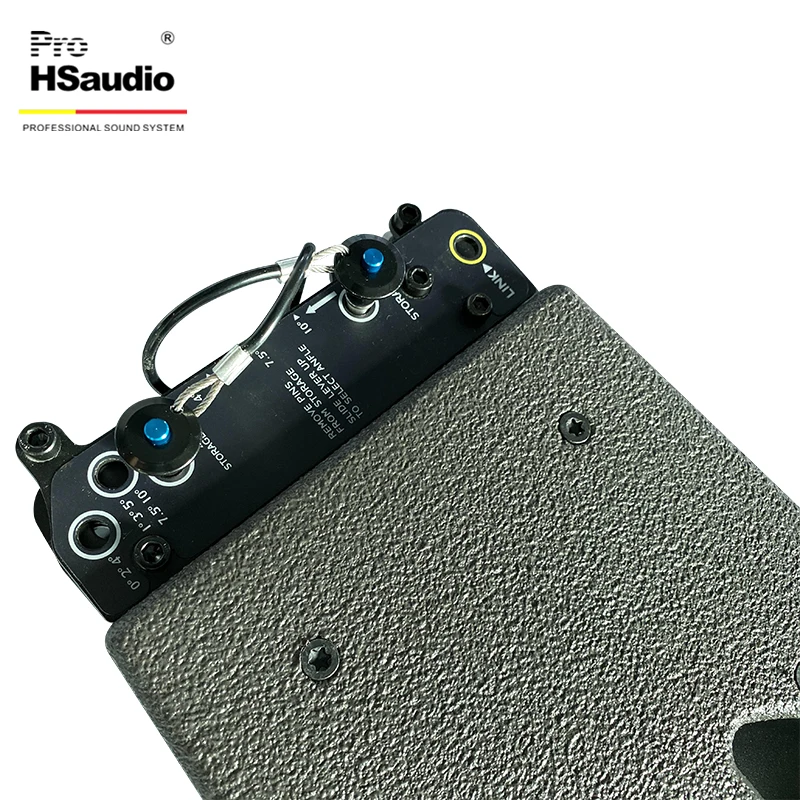 PROHsAudio-Accessoires de gréement de haut-parleur Line Array, autocollant de gréement professionnel, 8"