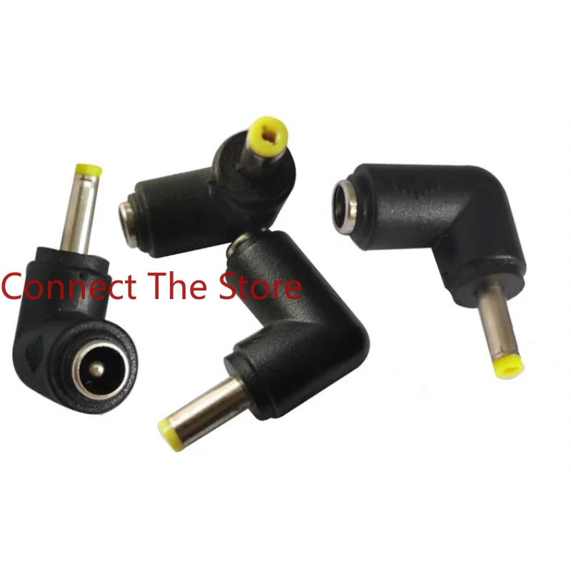 5PCS DC5521 Female To 4017 Male Elbow Is Suitable For DC Adapter 5521  