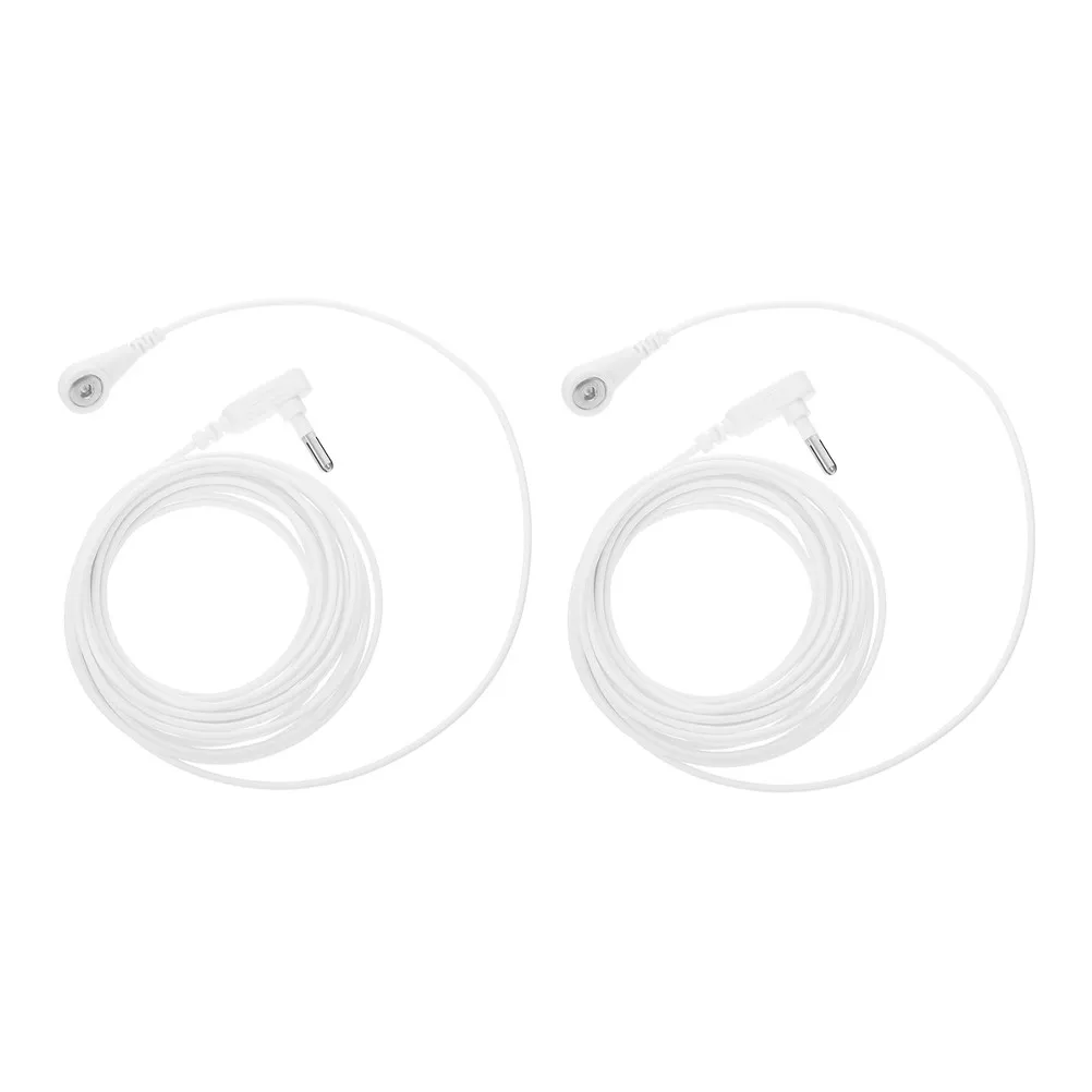 2Pcs Grounding Wire Replacement Universal Connector for Grounding Sheet Mat Pad Cable Replacement Accessories Kit