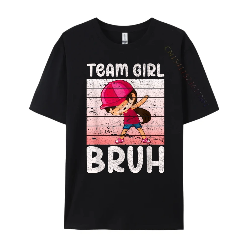 Family Team Girl Bruh Gender Reveal Party Announcement Sports T Shirt Men Tee Shirt Men Mardi Gras Tops