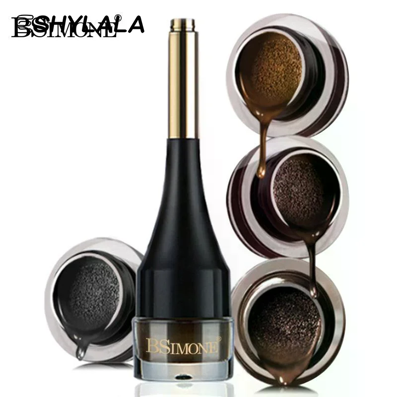 BSIMONE 2g 4 Colors Brown Black Eyebrow Cream Enhancers Long-lasting Air-cushion Dye Brows Gel Tinted Makeup Liquid Eyebrows