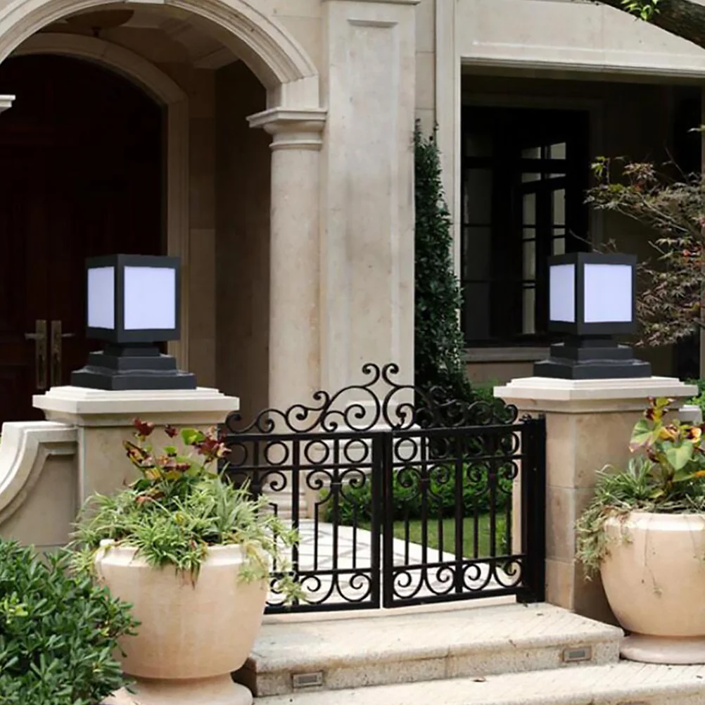 ソーラーライト屋外防水ガーデンランプデッキヤードポーチ景観照明装飾ソーラーポールライト屋外