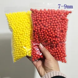 7-9mm Bleeding Bright Colours Tiny Foam Beads Styrofoam Mini Balls Crafts Colorful Polystyrene Foam Ball Home Decor