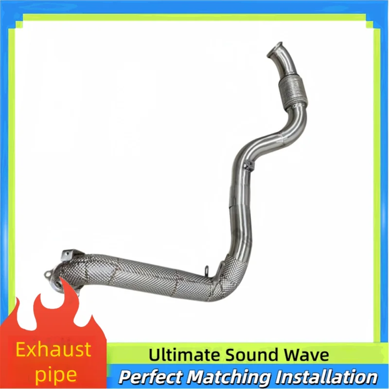 

Высокопроизводительный даунпайп для выхлопной системы Mercedes-Benz B180 B200 1.6T W246 2011-2018 из нержавеющей стали для улучшения характеристик