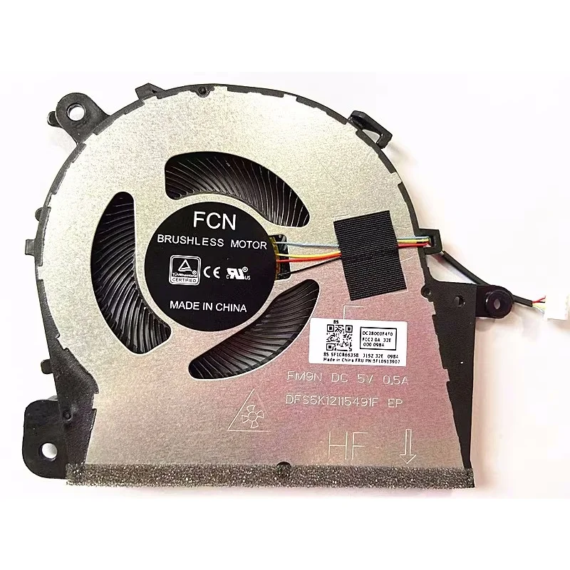 Original New CPU Cooling Fan for LENOVO S145-14IWL Laptop Cooler Fan DC28000DXF0 FLAU 5F10S13876