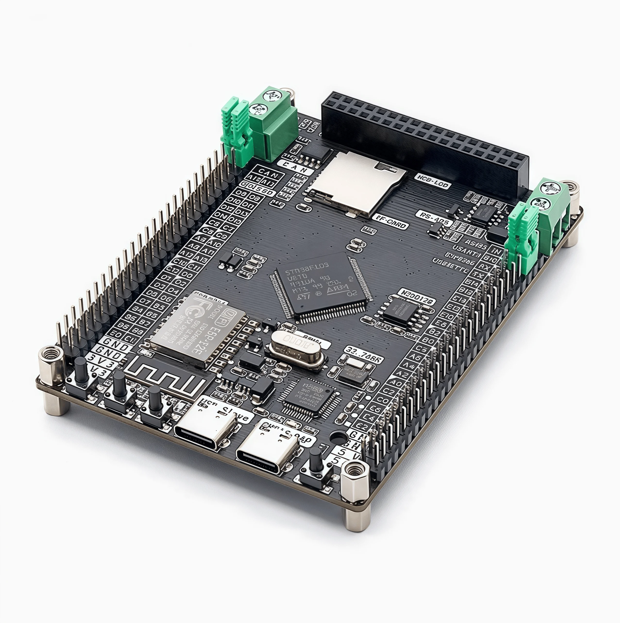 

STM32F103VET6 development board RS485 WiFI CAN industrial control board minimum system board witch