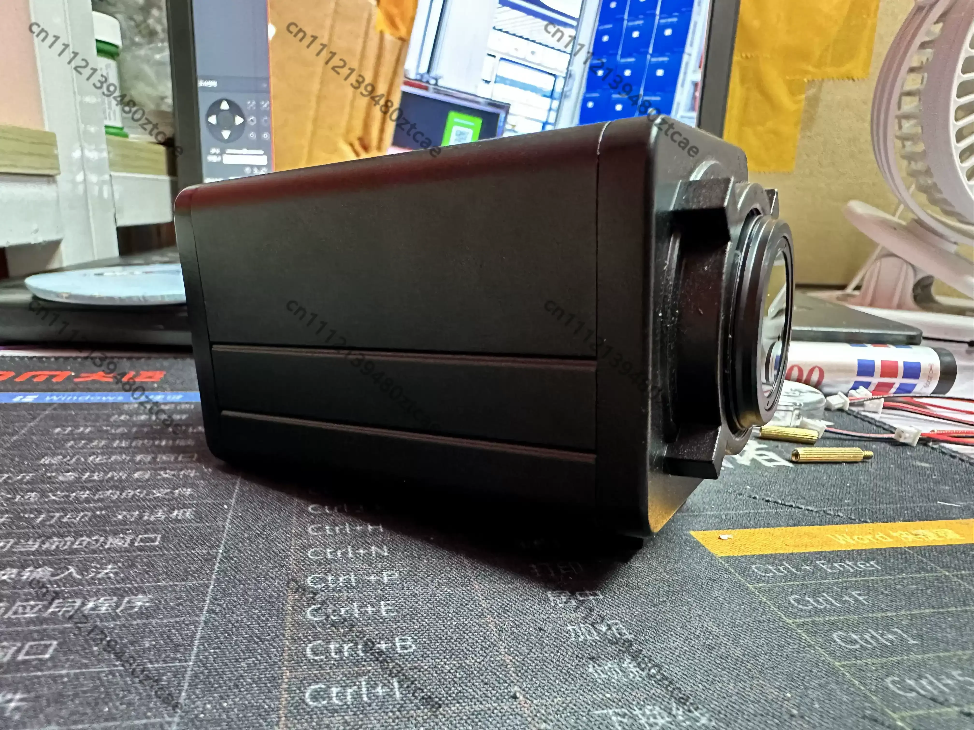 POE Integrated Camera 2.8-12mm Electronic Zoom Soft Infrared Built-in Audio RTMP Streaming Surveillance Camera