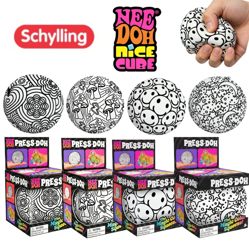 Sports Equipment Box - BARU NeeDoh Graffiti Ball Blind Box