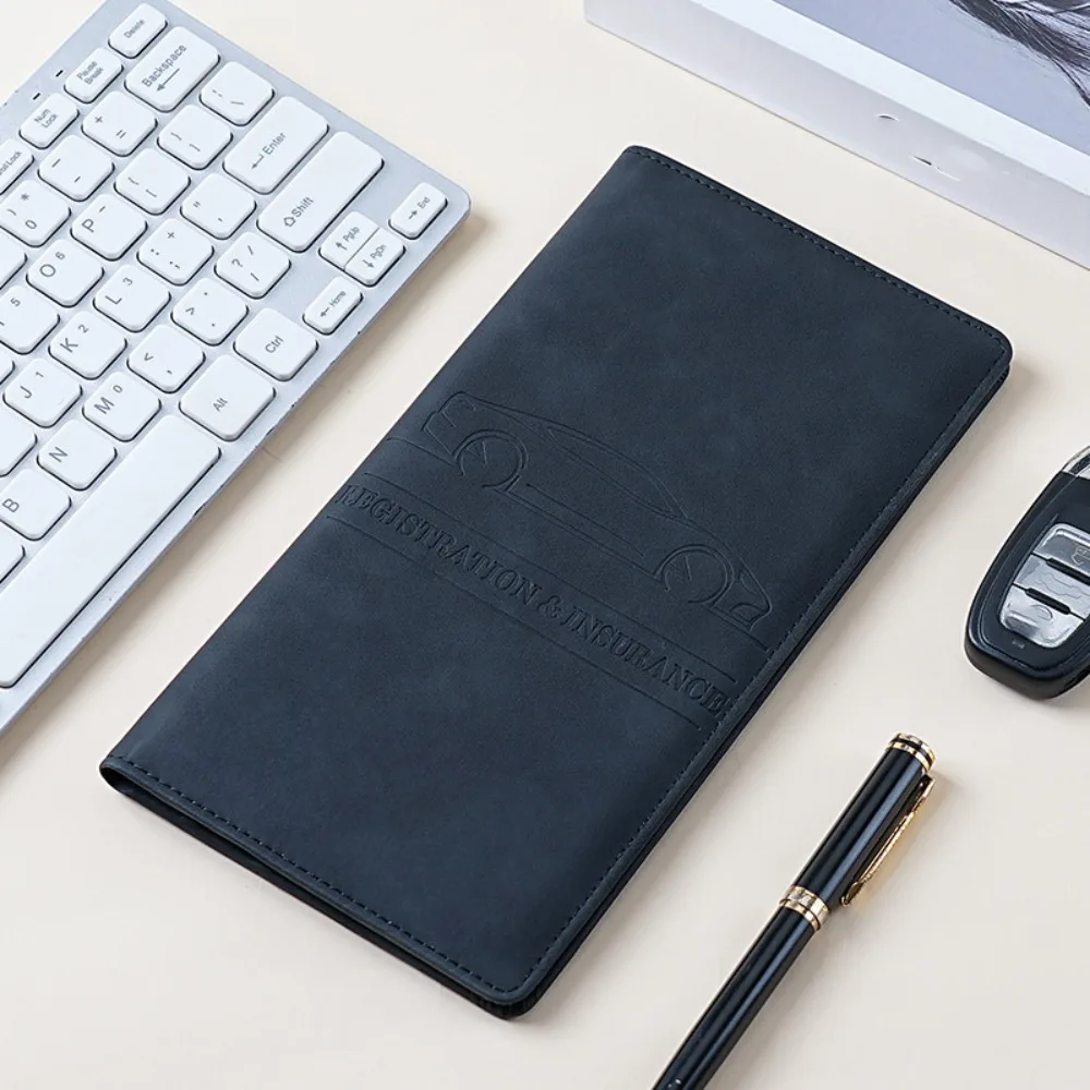 Retro Card Holder PU Leather Passport Bag Purse Ticket Holder Travel Wallet RFID Anti-theft Passport Cover Passport Clip Women
