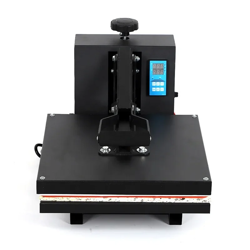MIDA 38*38 Flat Manual Operate Iron Press Heat Press Machine for T-Shirts Clothing Personalized Custom Digital Flatbed Transfer