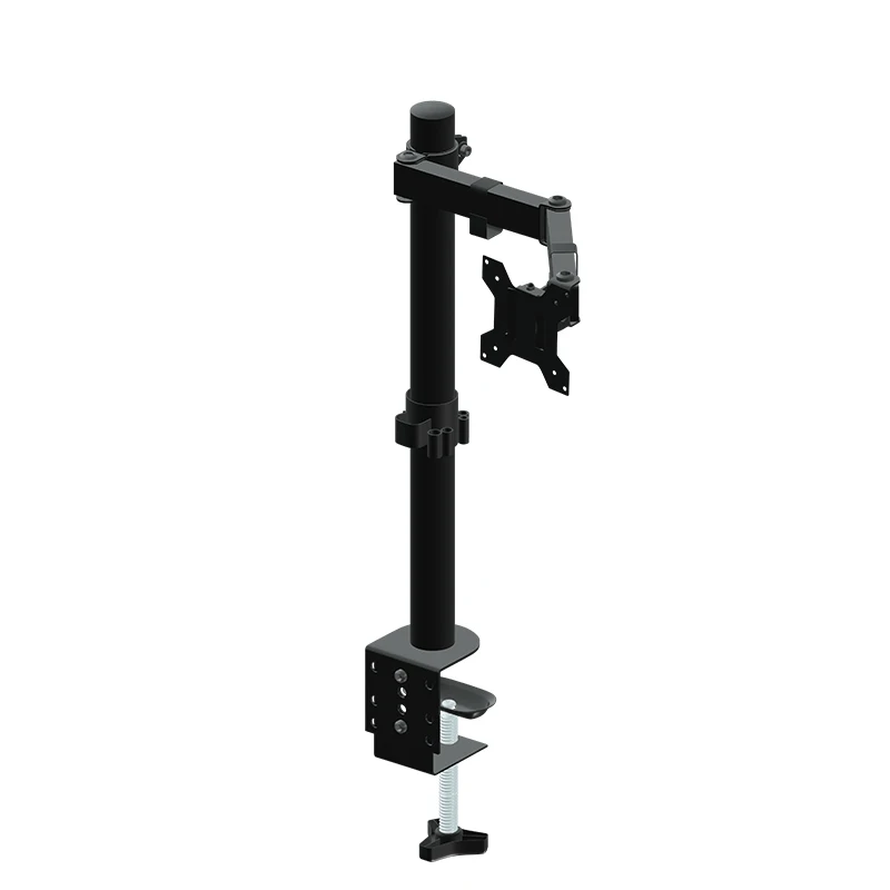 Adjustable Curved Single Monitor Stand for 14