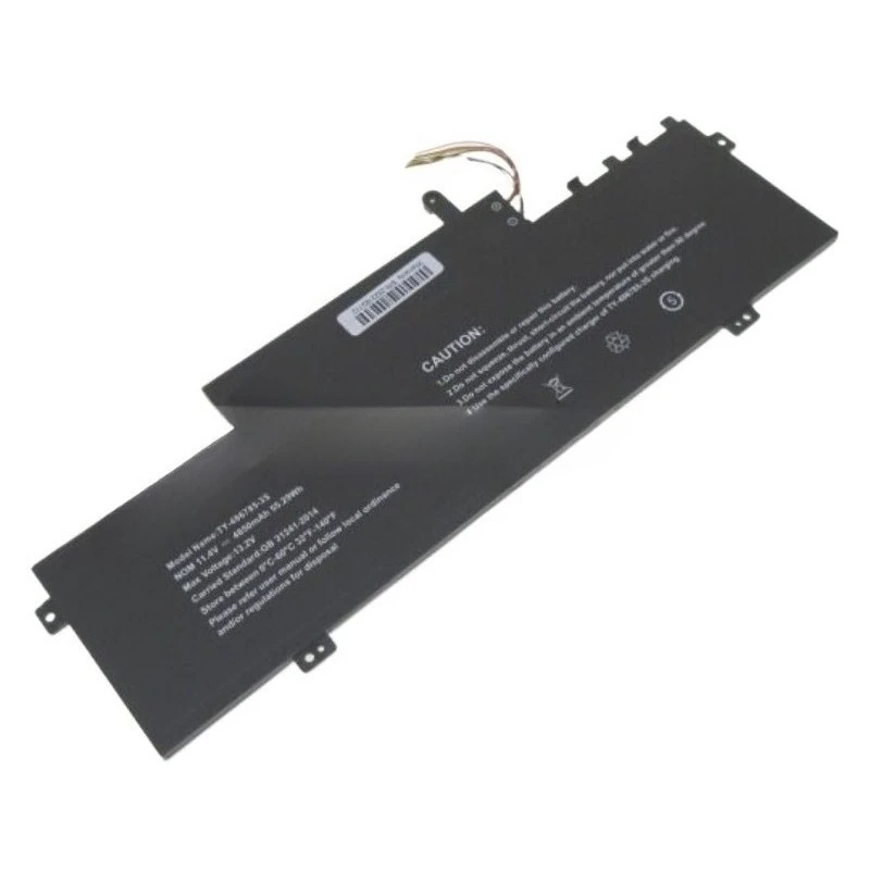 6080270P Laptop Battery 11.4V 55.29Wh 4850mAh For Chuwi AeroBook Plus CWI530 CWI580 TY-486785-3S For Chuwi AeroBook Pro CWI530