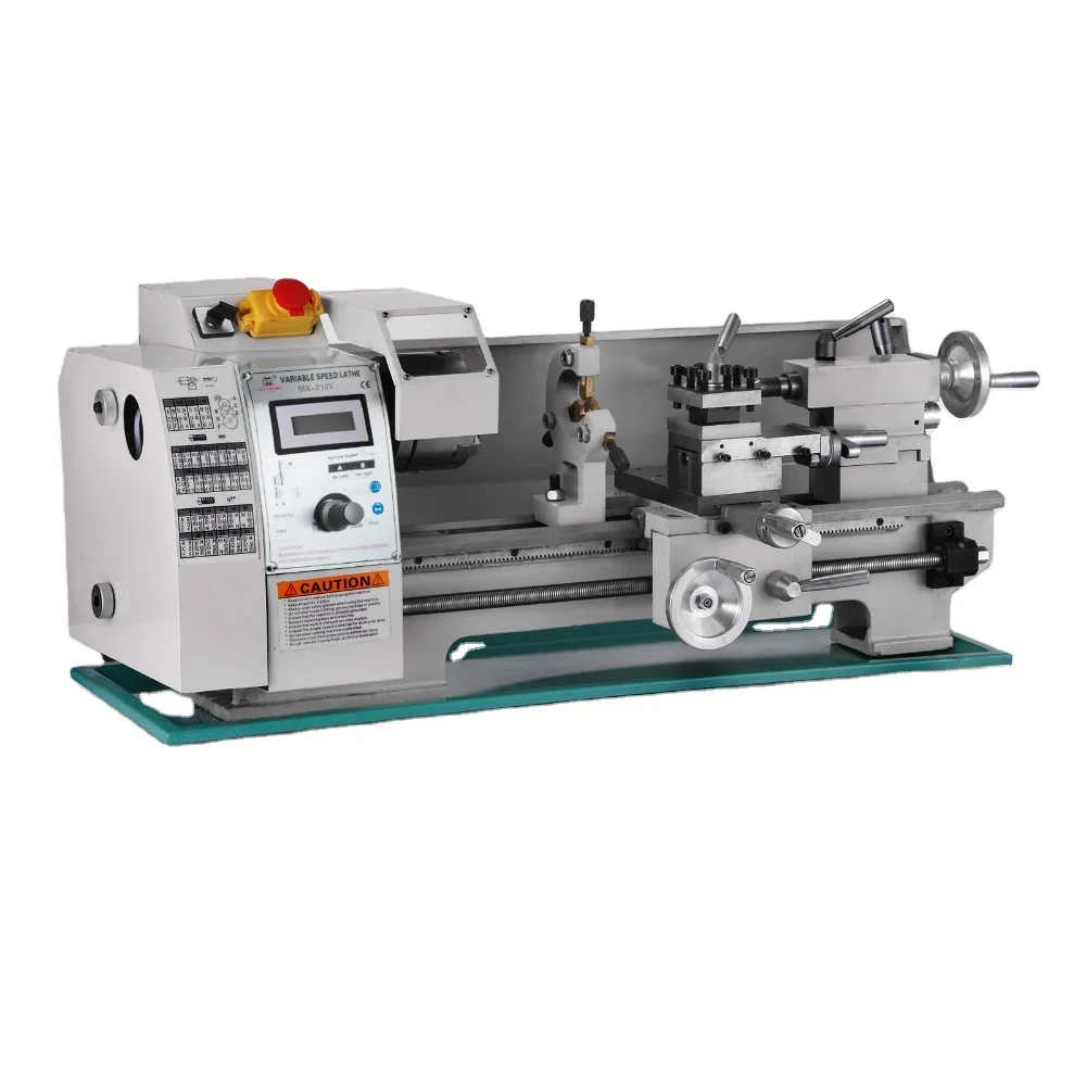 SIHAO In Stock 750W 210*400MM 3/4-Jaw Benchtop Turning Mini  Metal Lathe lathe machine for metal 