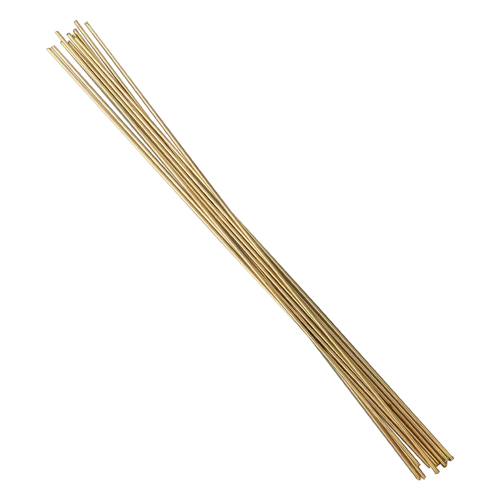 10 Stück Messing-Schweißstäbe 1,6 x 250 mm für Kupfer-Eisen-Löt- und Reparaturarbeiten, Schweißgeräte und Zubehör – Detail 4