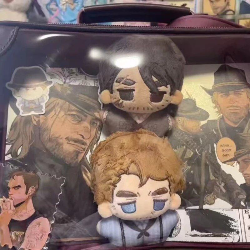 

10cm Stuffed Arthur Morgan John Marston Plushie Anime Red Dead Redemption 2 Plush Doll Toys Keychain Pendant Holiday Xmas Gifts