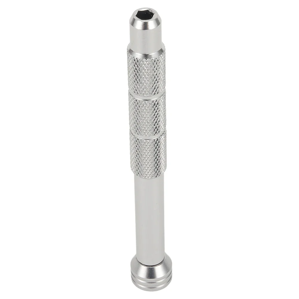 1pc Precision Magnetic Screwdriver Handle Batch Head Holder Mobile Phone Repair Hand Tool For 4mm Hexagon Bayonet Bits