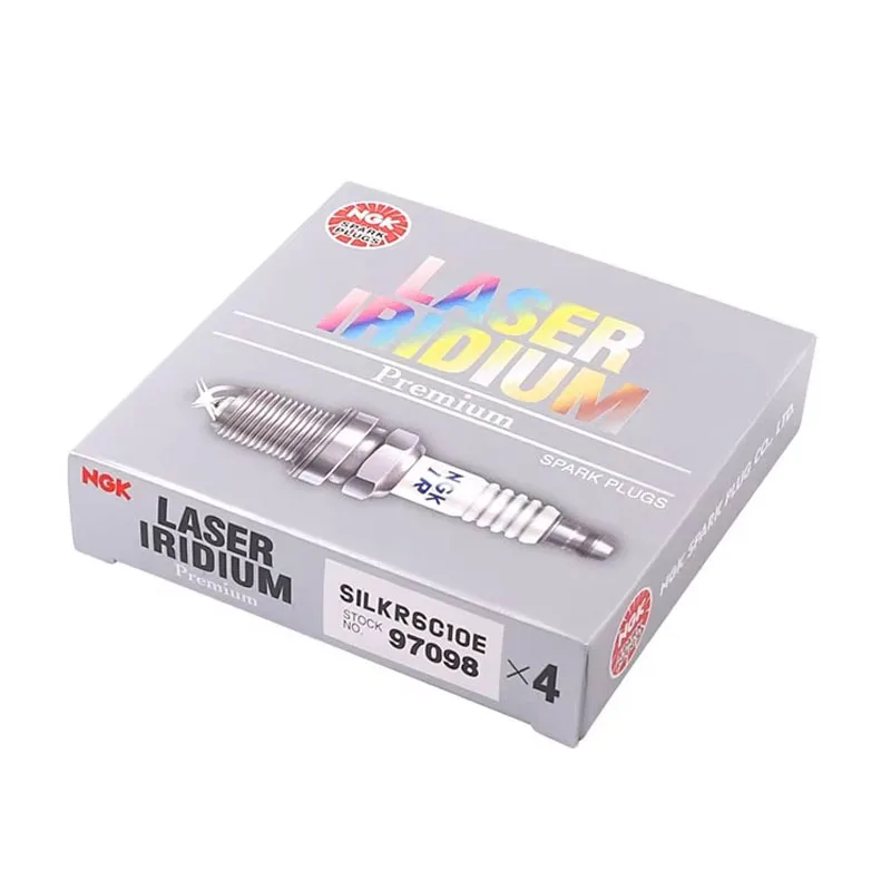 SILKR6C10E NGK Iridium Spark Plug for KIA SPORTAGE PICANTO RIO SOUL K2 KX CEED 2011-2023 HYUNDAI I10 I20 I30 I40 IX20 IX35 EQUUS