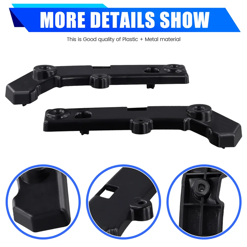 

1Pair Car Front Bumper Guide Bracket 51118082161/51118082162 For BMW 2 Series G87 M2 2022-2023 Front Upper Bar Bracket