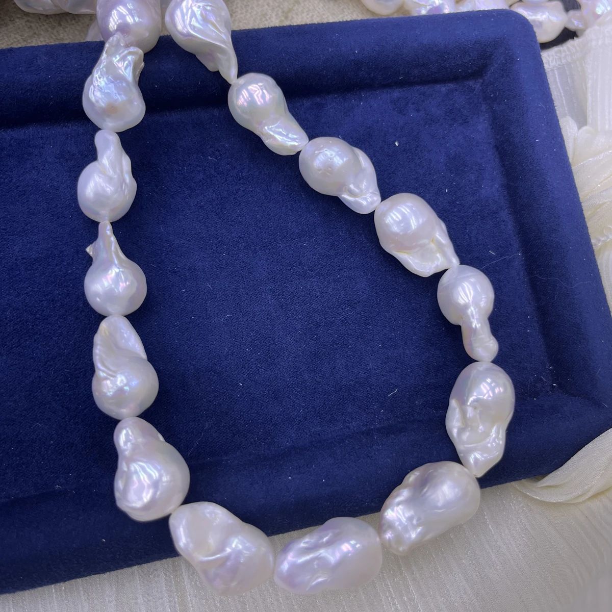 AAA Fish Tail-shaped Baroque Natural Freshwater Pearl Semi-finished Beads for Jewelry Making DIY Necklaces Bracelets Earrings