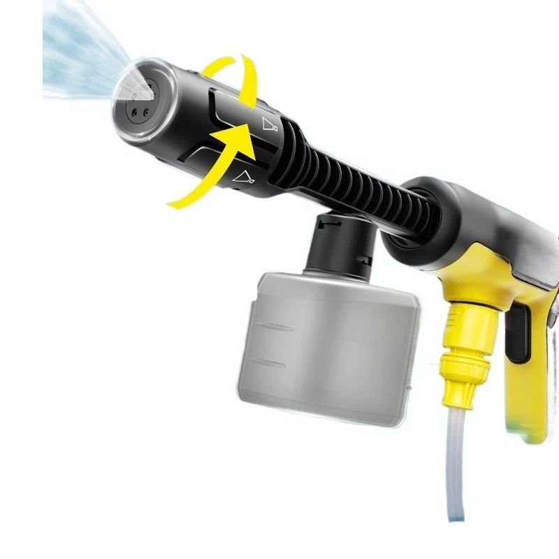Wireless car washing machine household lithium battery high pressure water gun handheld convenient charging brush car water