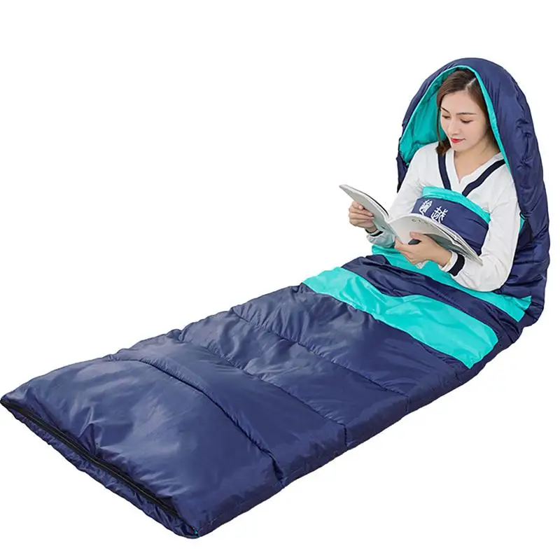 Electric Heated Sleeping Bag 3-speed Temperature Adjustment Sleeping Bags Mummy Lightweight Wearable Sleeping Cushion For