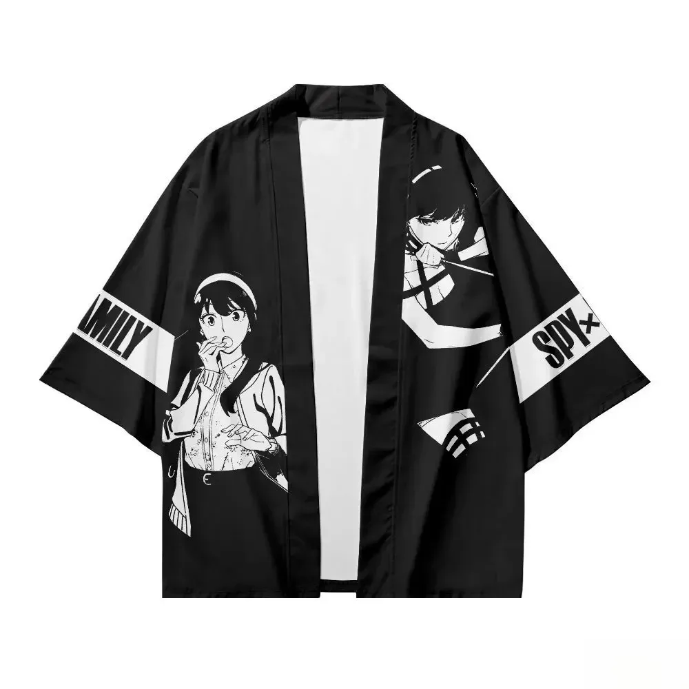 Picture 6: New Style Fashion Everyday Men Women Same Style Anime Spy Will Print in 3D Animation Kimono Cardigan