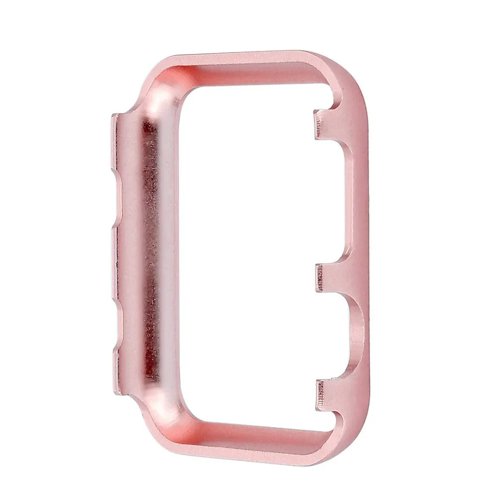

Aluminum Alloy Smartwatch Case with Sparkling Rhinestones Full Protection Bumper for 38Mm 3 2 1 Sport