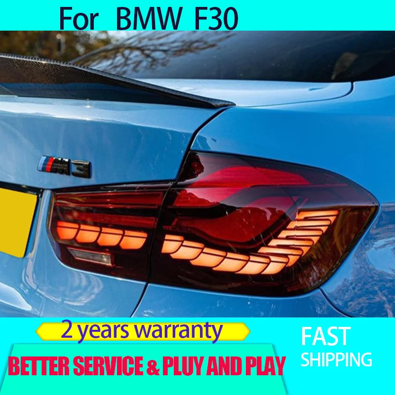 Car Styling for BMW F30 Tailights 2012-2019 BMW 3 Series Tail Lights 320i 325i 330i F80 Rear DRL Fog Brake Turn Signal Reversing