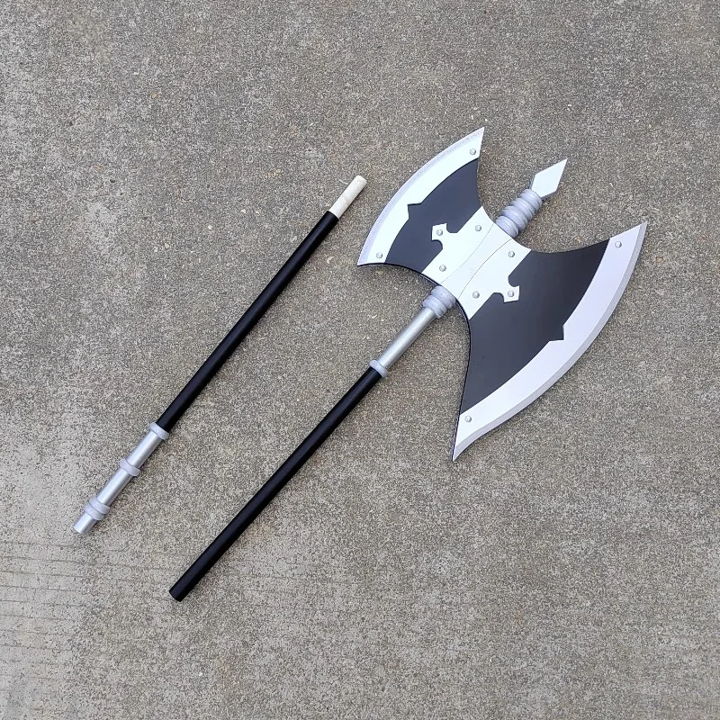 160 ซม.อุปกรณ์เสริมคอสเพลย์สตาร์ค บียอนด์ เจเนอรี่'Frieren Cosplay Prop Huetark Axe PU รุ่นอะนิเมะเครื่องแต่งกายปาร์ตี้อุปกรณ์ประกอบฉาก