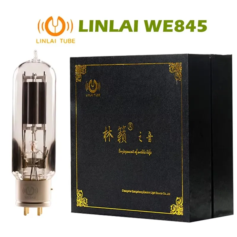 LINLAI WE845 Вакуумная трубка 1:1 Копия WE 845 Обновление 845T 845TA E845 845B HIFI Аудиоклапан Комплект электронного лампового усилителя Diy Matched