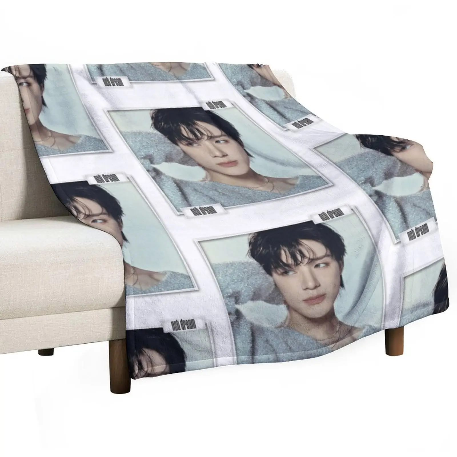 NCT Dream - Jeno Throw Blanket Polar Flannel Blankets