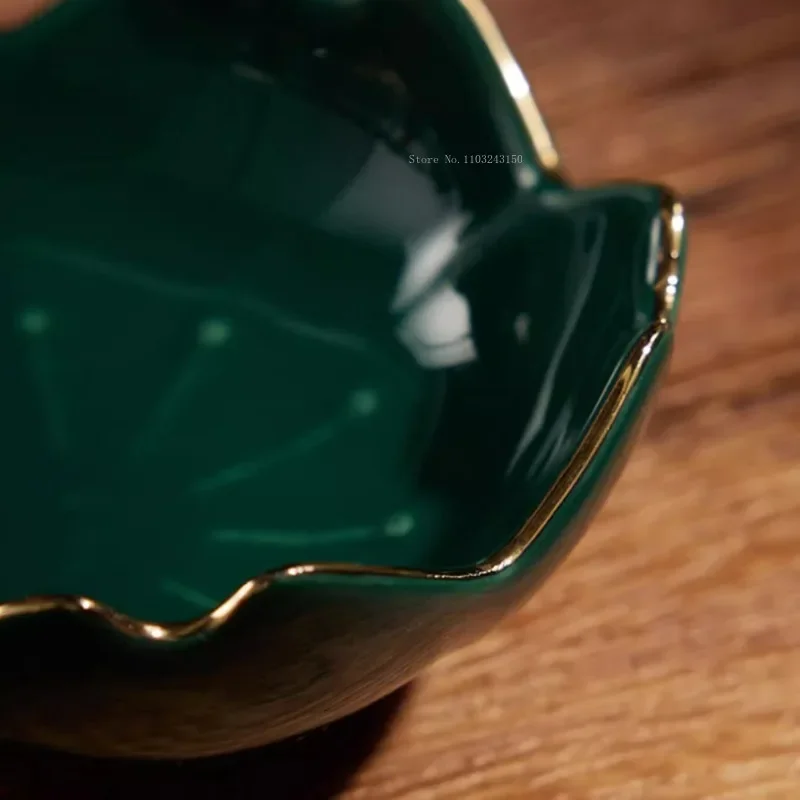 Ceramic Multi-functional Color Palette Chinese Painting Ink Ceramic Pen Decoration Beginners Writing Brush Painting Creation