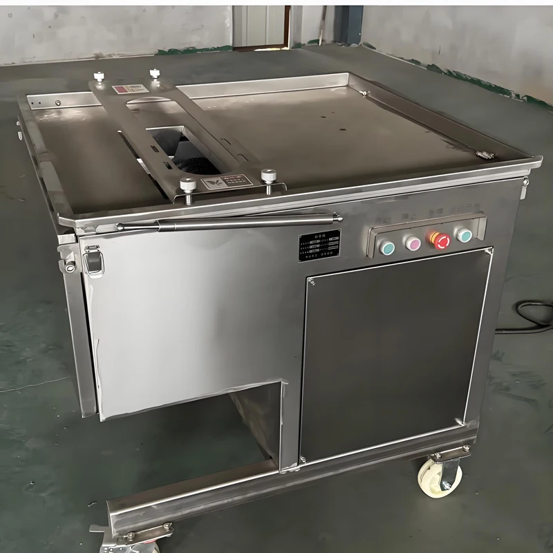 Industrial QGJ-500 Bone Cutting Machine Automatic 5.5KW Commercial Bone Cutter 800-1000KG/H High Speed Frozen Beef Bone Saw