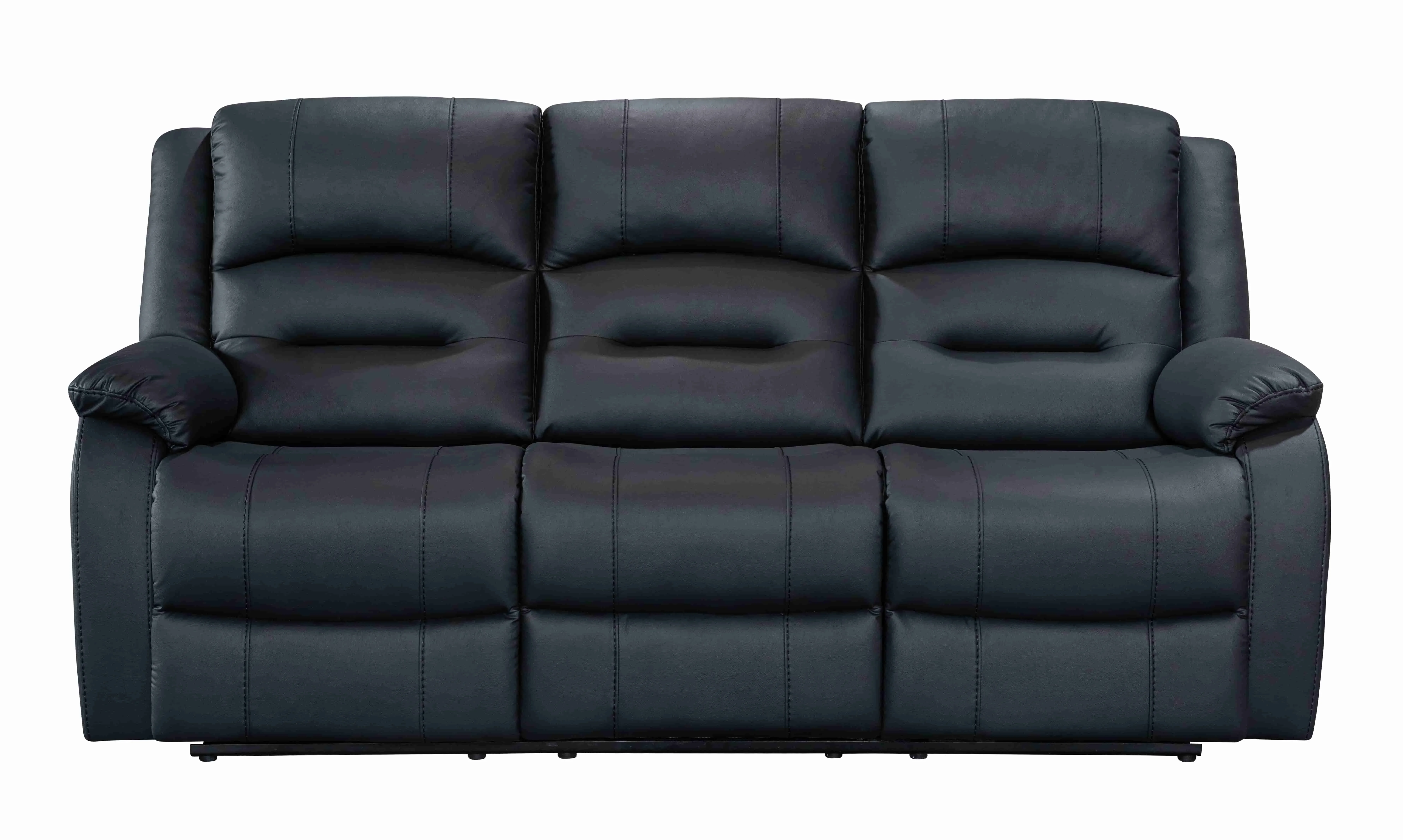 Anti-Scratch PVC Recliner Sofa Manual Recliner Sofa Modern Motion Sofa