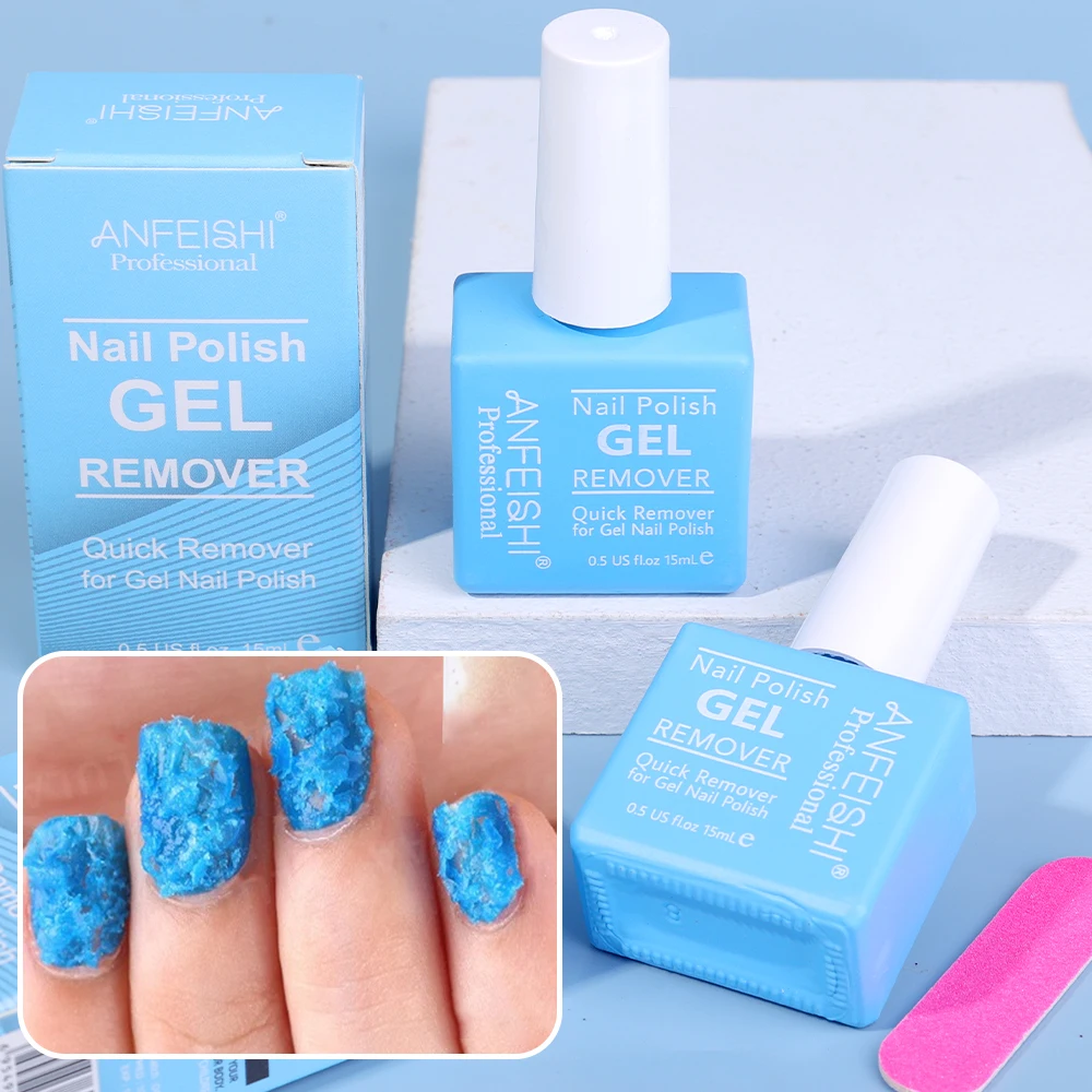 Magic Remover Nail Gel Polish Remover UV Gel Polish elimina 15ml Burst Nail Remover strumento per Manicure con smalto semipermanente