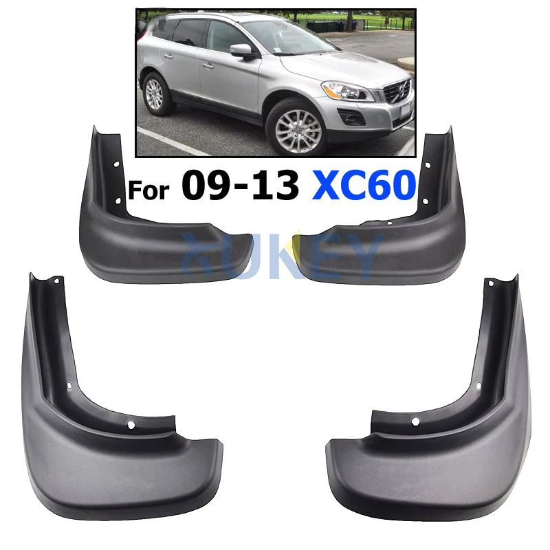 

Набор/4 шт. Автомобильные Брызговики для VOLVO XC60 2009 - 2013 030779759/60, брызговики 2010 2011 2012, брызговики от грязи