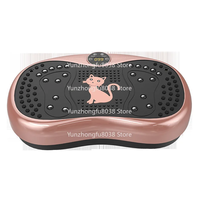 

Waist Fat Reduction Exercise Equipment, Vibration Fitness Massager Fat Shake Home Full Body Rhythm Weight Loss Tool